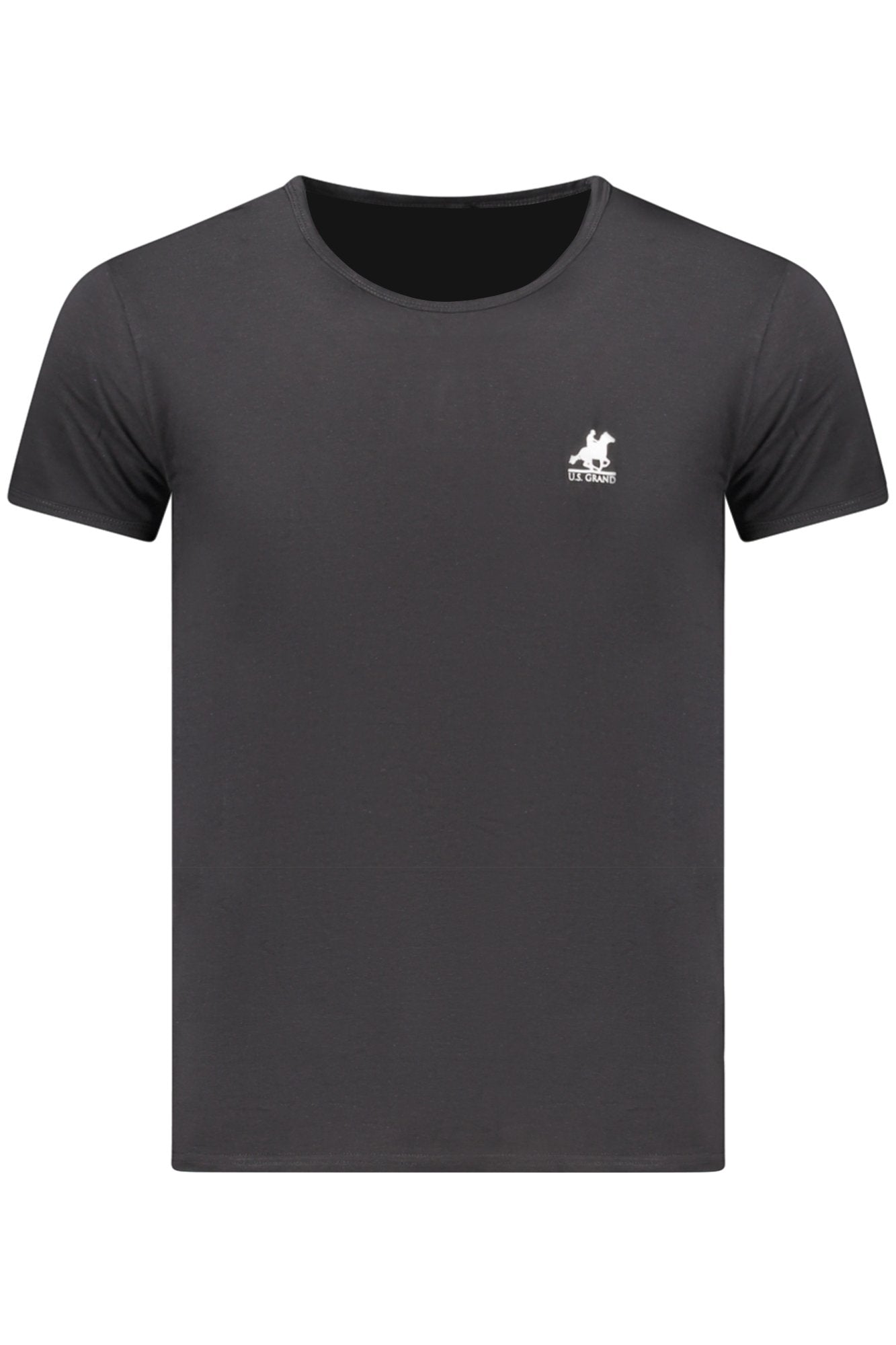 U.S. GRAND POLO T-SHIRT MANICHE CORTE UOMO NERO