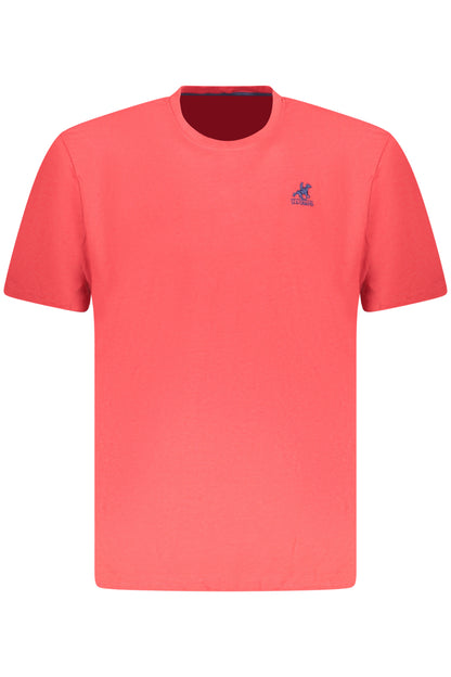 U.S. GRAND T-SHIRT MANICHE CORTE UOMO ROSSO