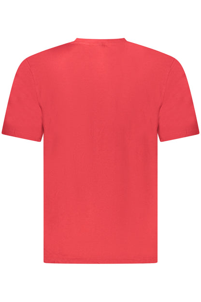 U.S. GRAND T-SHIRT MANICHE CORTE UOMO ROSSO