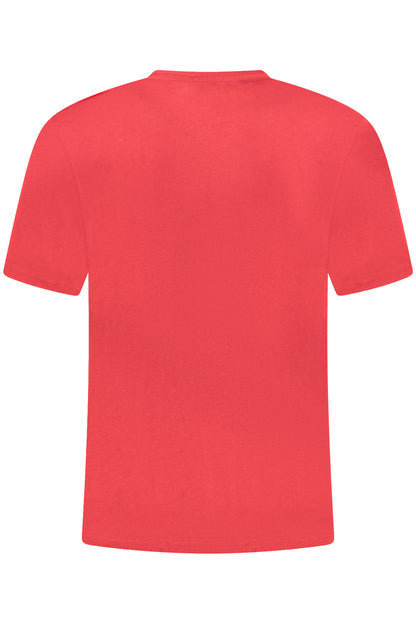 U.S. GRAND T-SHIRT MANICHE CORTE UOMO ROSSO