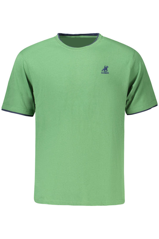 U.S. GRAND POLO T-SHIRT MANICHE CORTE UOMO VERDE