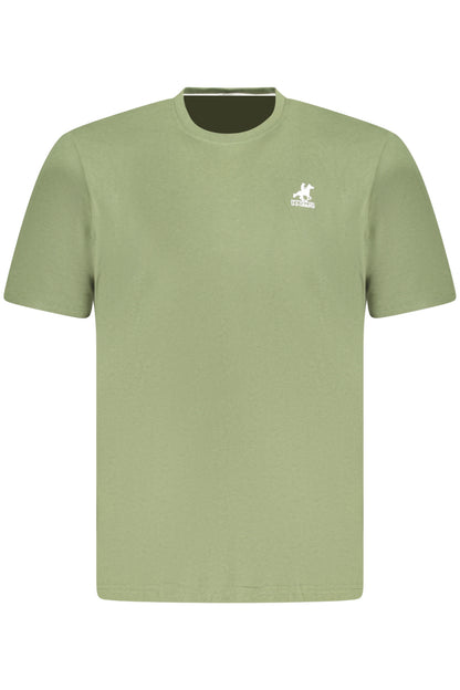 U.S. GRAND T-SHIRT MANICHE CORTE UOMO VERDE