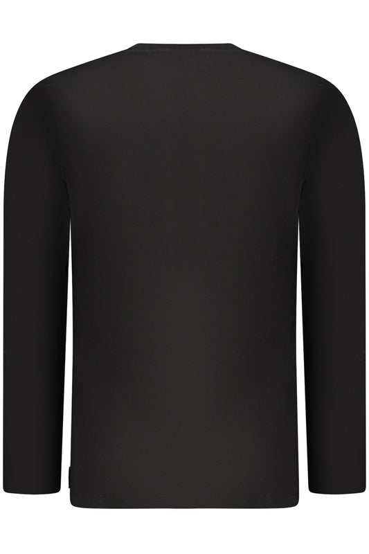 U.S. GRAND T-SHIRT MANICHE LUNGHE UOMO NERO