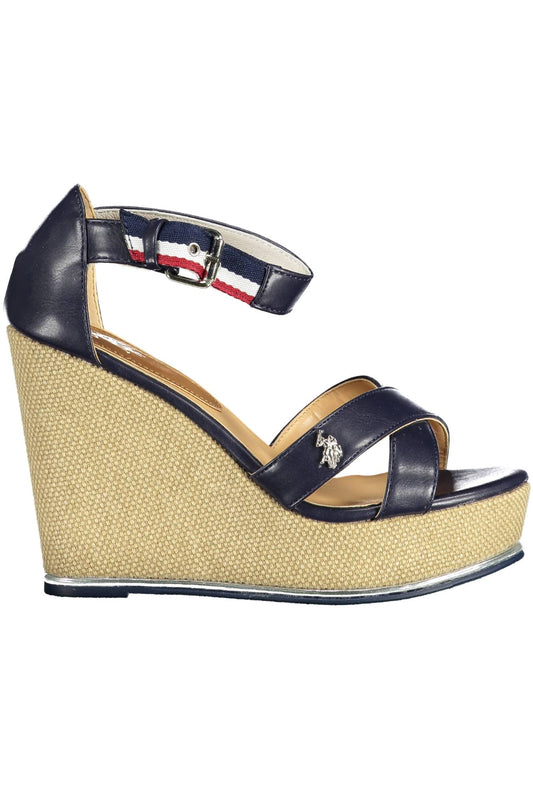 U.S. POLO ASSN. CALZATURA SANDALO DONNA BLU