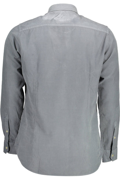 U.S. POLO CAMICIA MANICHE LUNGHE UOMO BLU