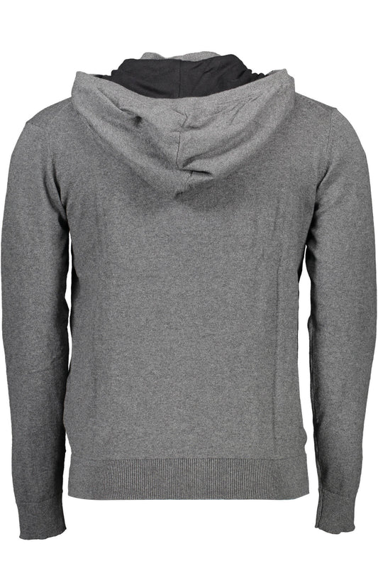U.S. POLO CARDIGAN UOMO GRIGIO