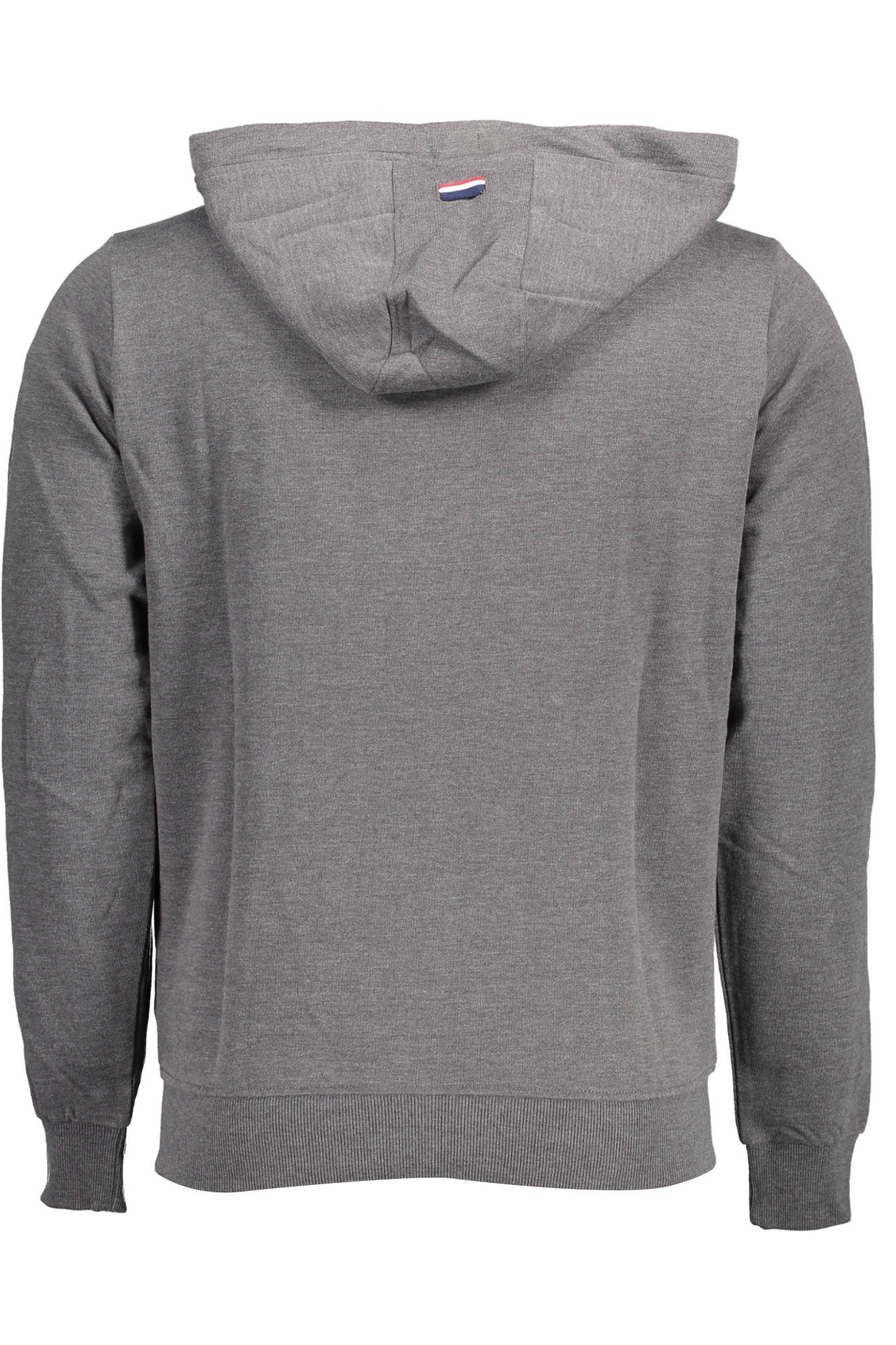 U.S. POLO FELPA CON ZIP UOMO GRIGIO