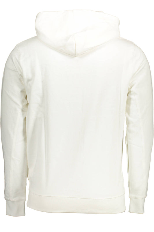 U.S. POLO FELPA SENZA ZIP UOMO BIANCO