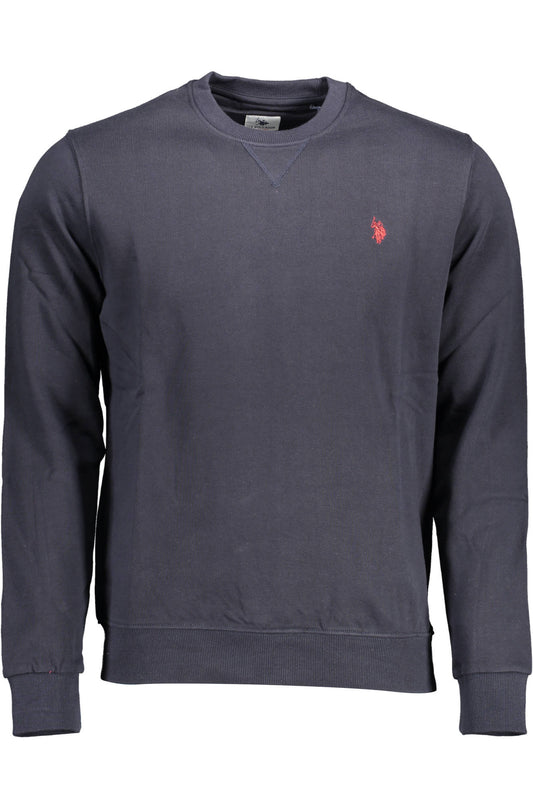 U.S. POLO FELPA SENZA ZIP UOMO BLU