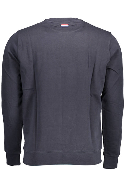 U.S. POLO FELPA SENZA ZIP UOMO BLU