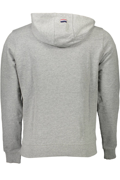 U.S. POLO FELPA SENZA ZIP UOMO GRIGIO