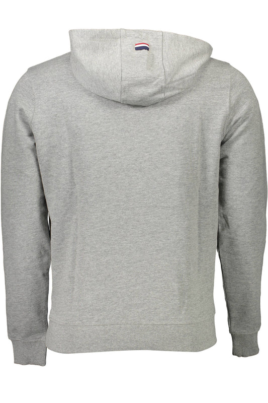 U.S. POLO FELPA SENZA ZIP UOMO GRIGIO
