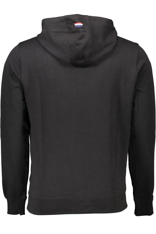 U.S. POLO FELPA SENZA ZIP UOMO NERO