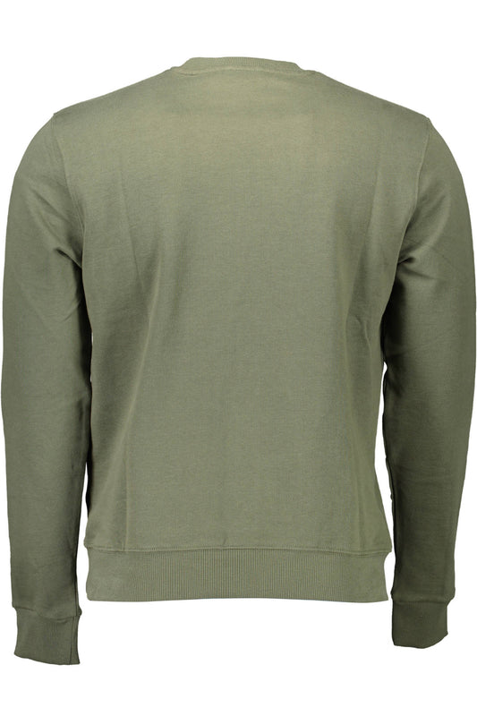 U.S. POLO FELPA SENZA ZIP UOMO VERDE