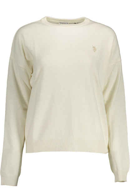 U.S. POLO MAGLIA DONNA BIANCO