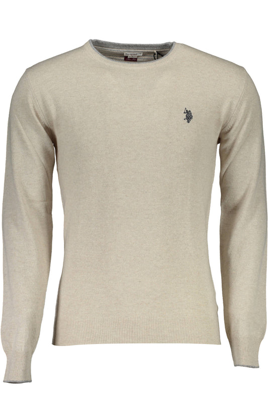 U.S. POLO MAGLIONE UOMO BEIGE
