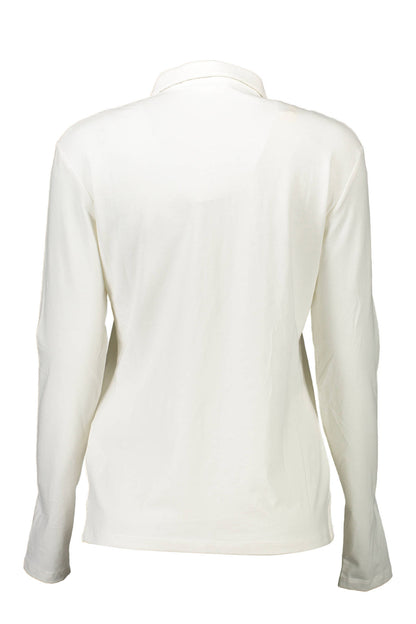U.S. POLO POLO MANICHE LUNGHE DONNA BIANCO