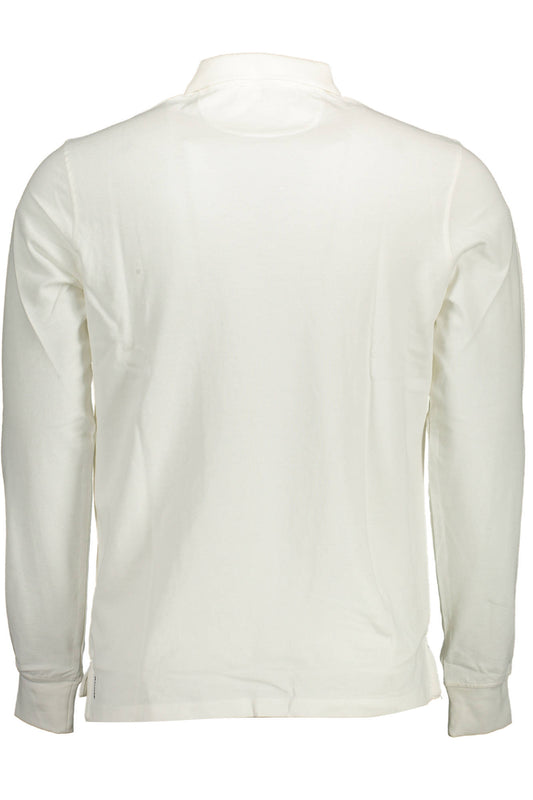 U.S. POLO POLO MANICHE LUNGHE UOMO BIANCO