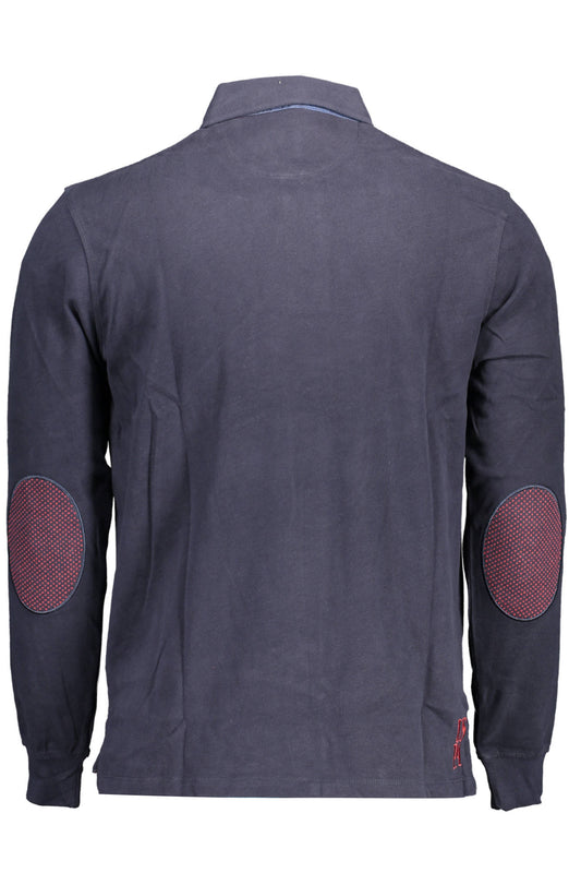 U.S. POLO POLO MANICHE LUNGHE UOMO BLU