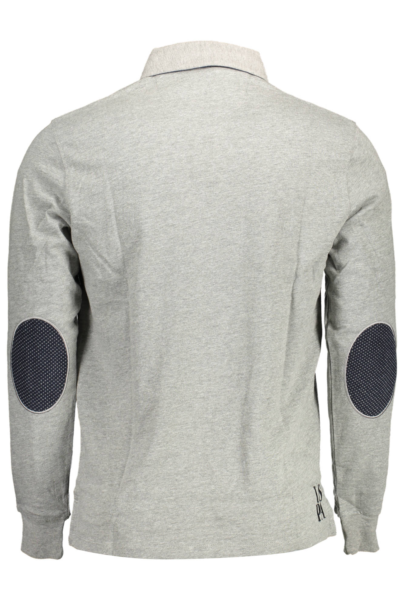 U.S. POLO POLO MANICHE LUNGHE UOMO GRIGIO