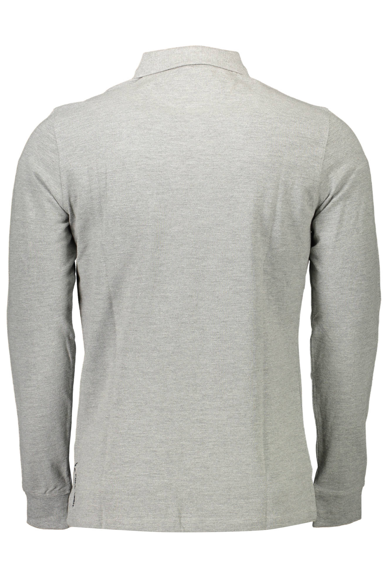 U.S. POLO POLO MANICHE LUNGHE UOMO GRIGIO