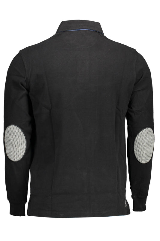 U.S. POLO POLO MANICHE LUNGHE UOMO NERO
