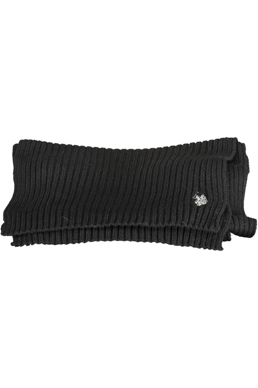 U.S. POLO SCIARPA UOMO NERO