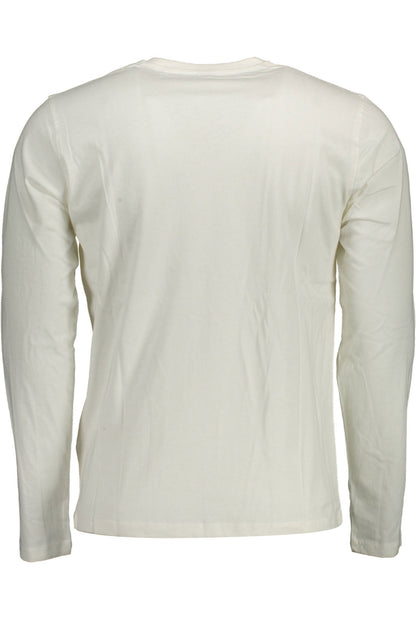 U.S. POLO T-SHIRT MANICHE LUNGHE UOMO BIANCO