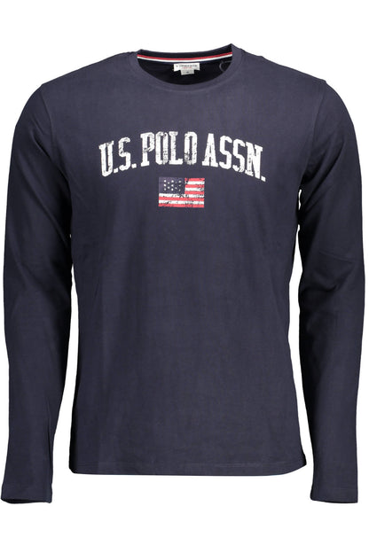 U.S. POLO T-SHIRT MANICHE LUNGHE UOMO BLU