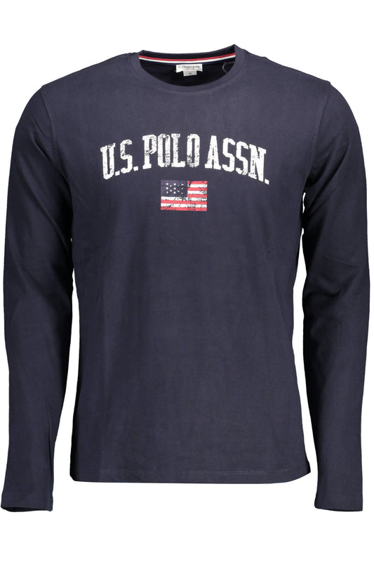 U.S. POLO T-SHIRT MANICHE LUNGHE UOMO BLU