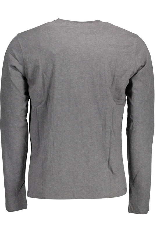 U.S. POLO T-SHIRT MANICHE LUNGHE UOMO GRIGIO