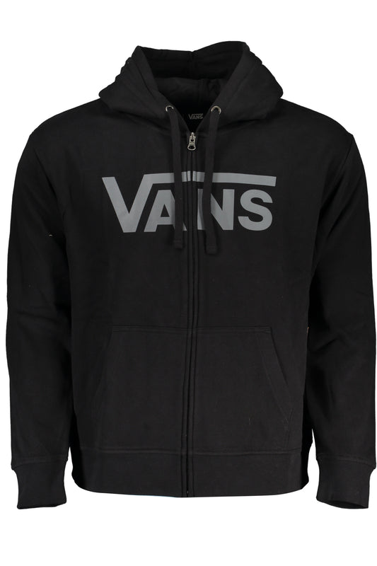 VANS FELPA CON ZIP UOMO NERO