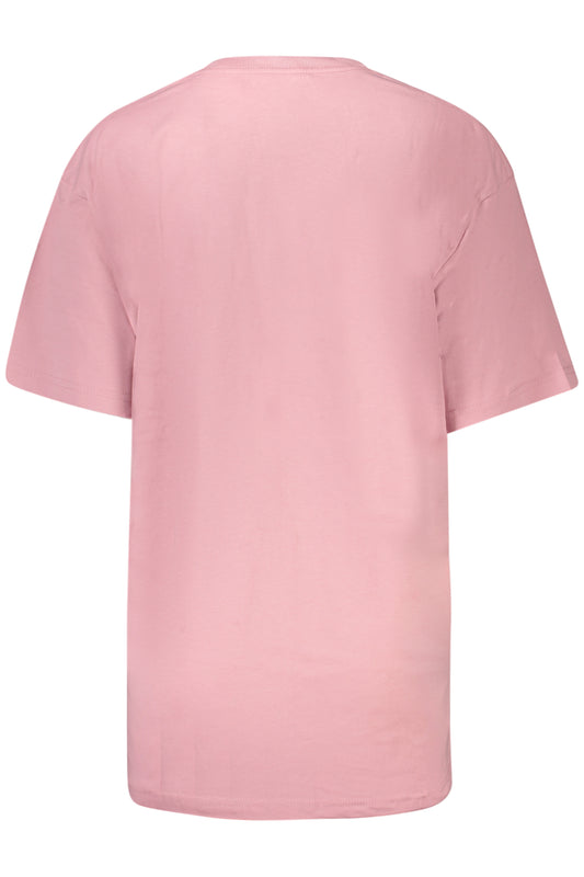 VANS T-SHIRT MANICHE CORTE DONNA ROSA