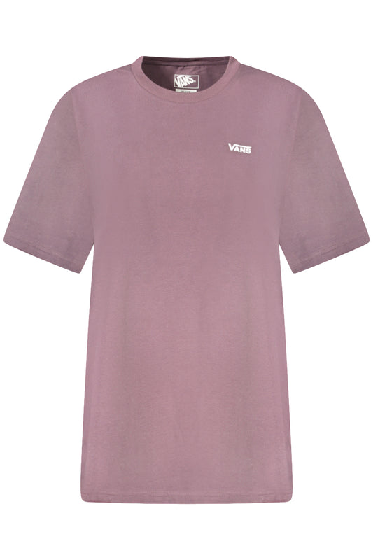VANS T-SHIRT MANICHE CORTE DONNA VIOLA
