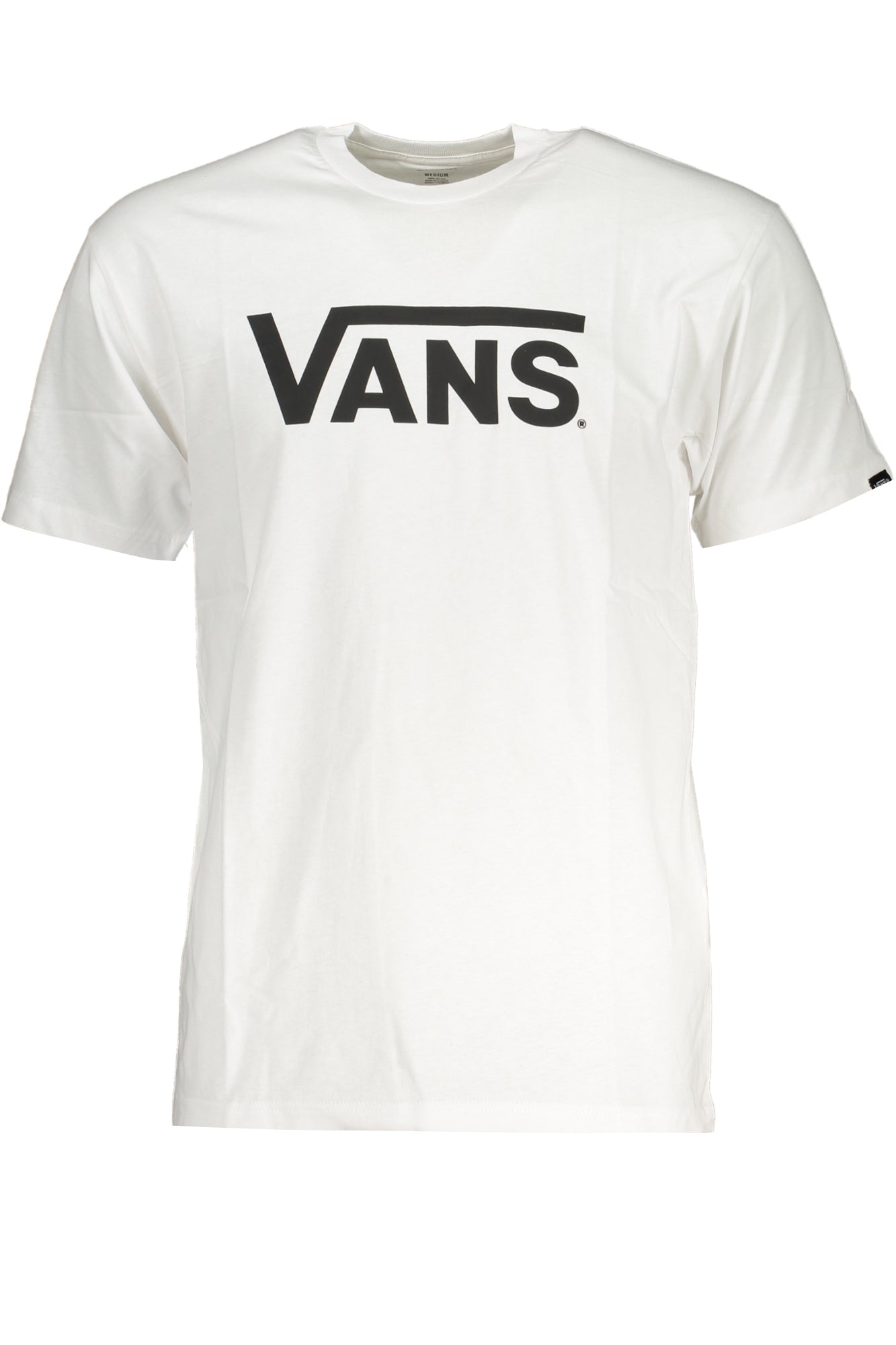 VANS T-SHIRT MANICHE CORTE UOMO BIANCO