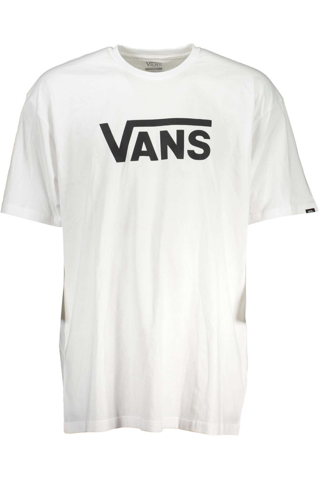 VANS T-SHIRT MANICHE CORTE UOMO BIANCO
