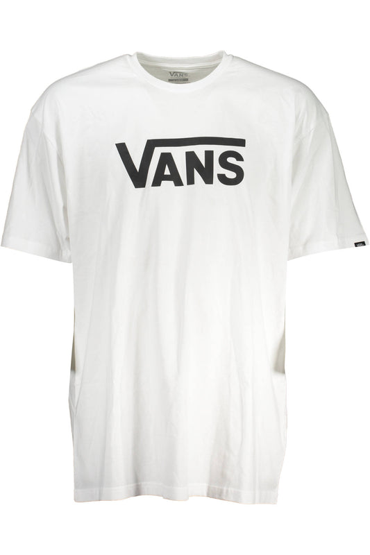 VANS T-SHIRT MANICHE CORTE UOMO BIANCO