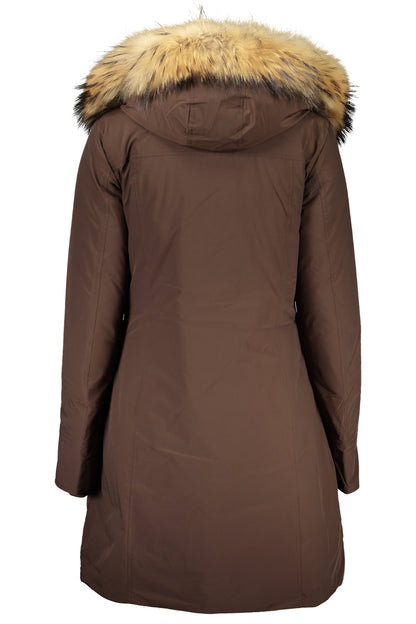 WOOLRICH GIUBBOTTO DONNA MARRONE
