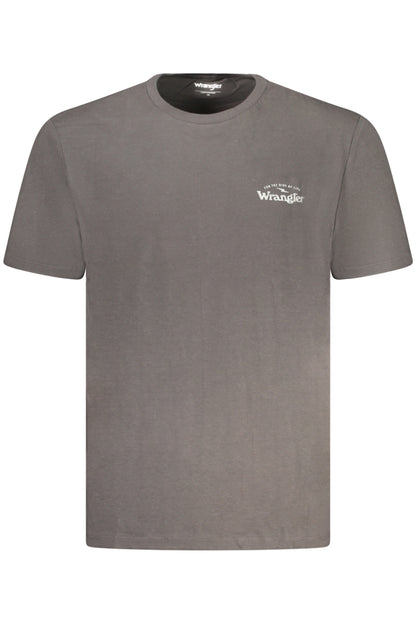 WRANGLER T-SHIRT MANICHE CORTE UOMO NERO